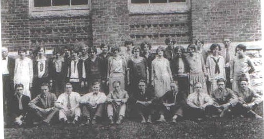 Marion County High School class, 1927