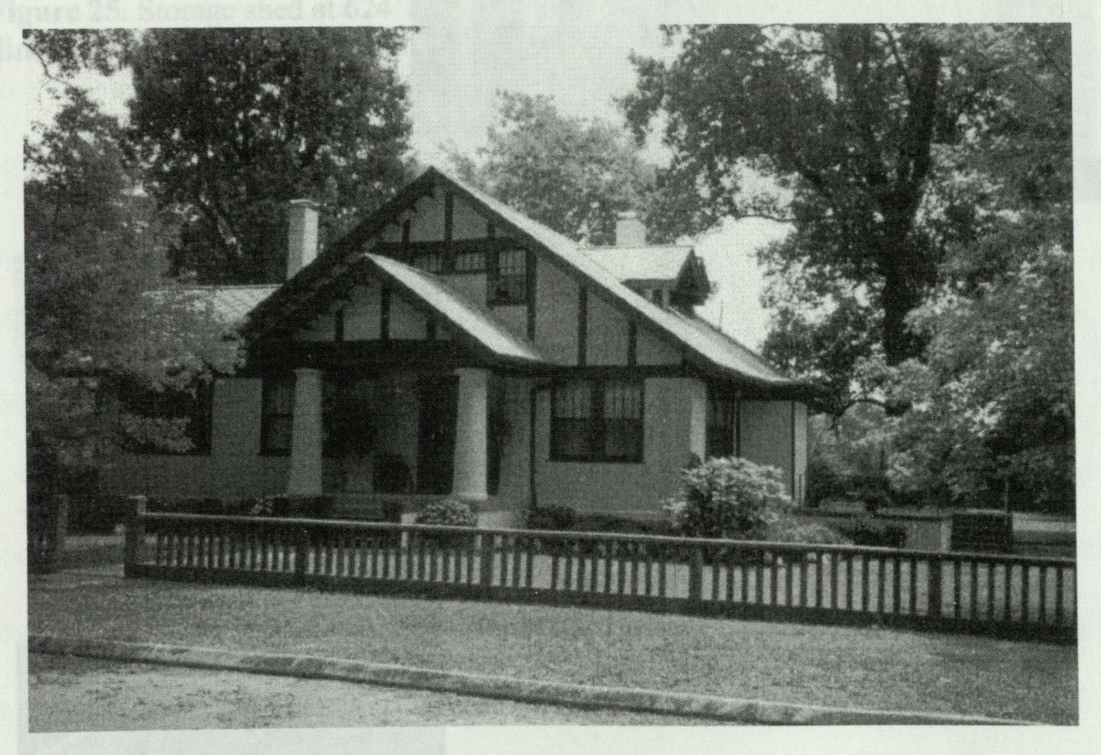Bungalow style superintendent's home