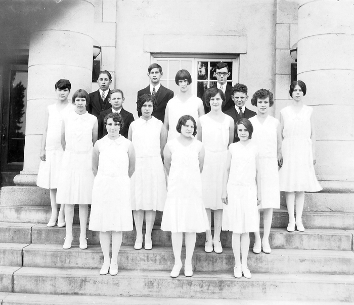 10th Grade Graduates, May 1930