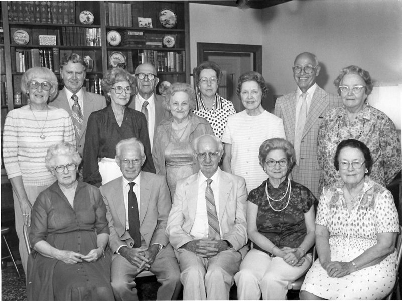 RHMS class of 1927 reunion, 1982