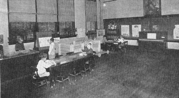 First grade classroom