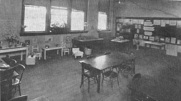 Second grade classroom
