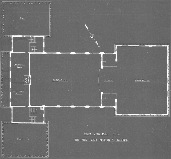 Third floor plan
