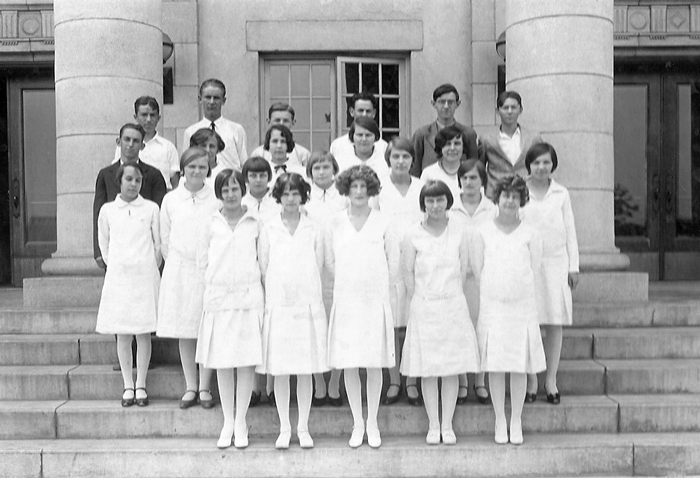 9th Grade Graduates, May 1928, second photograph