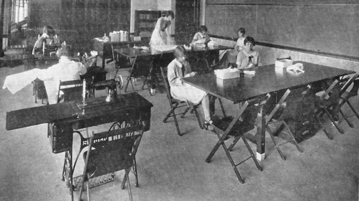 Home Economics kitchen