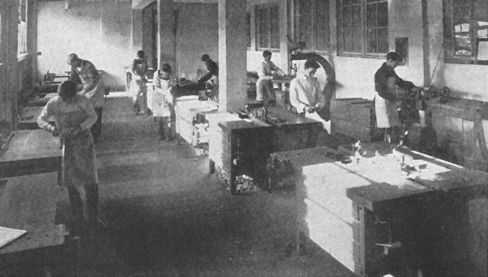 Manual training shop
