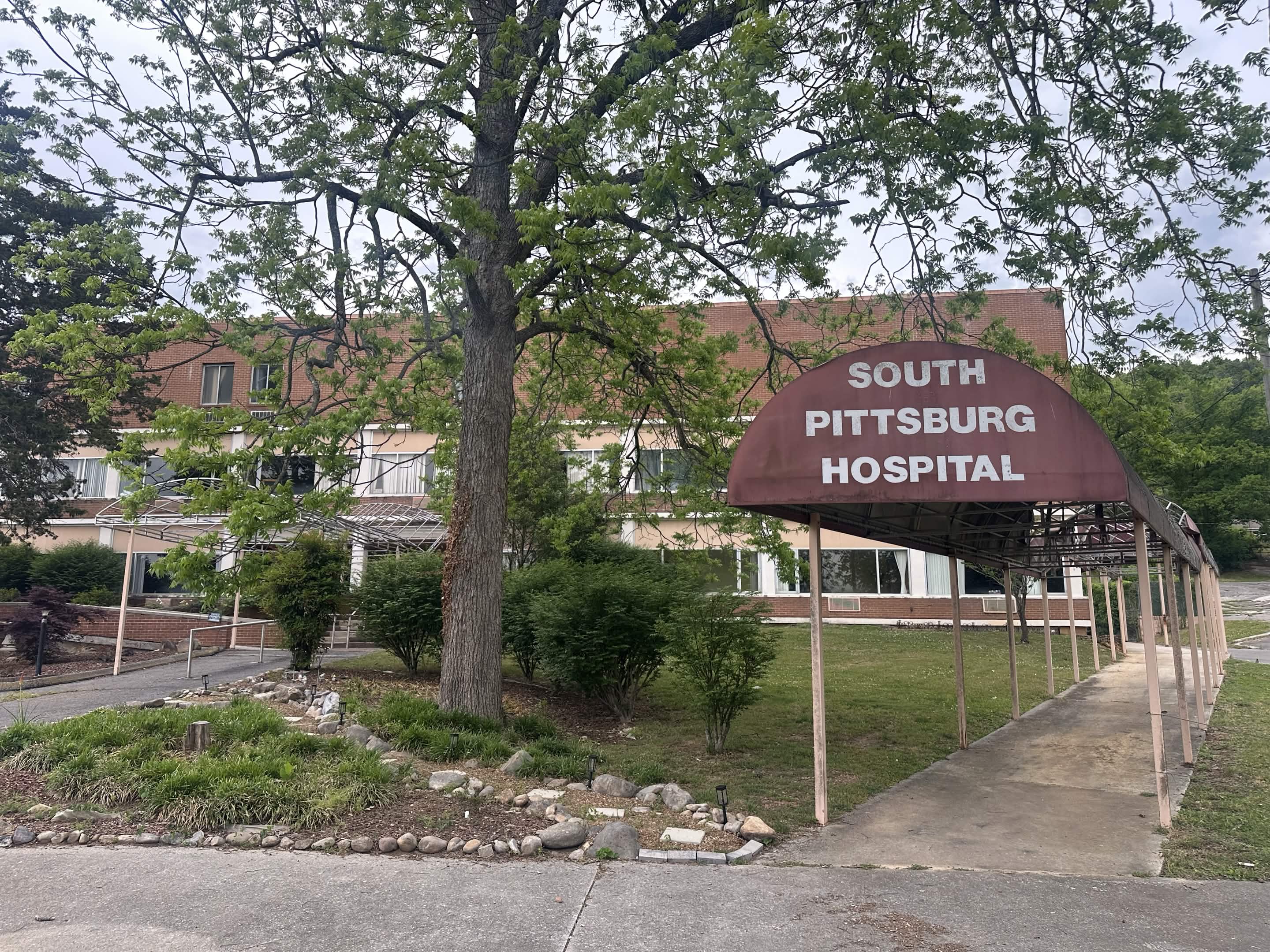 Front of the Old South Pittsburg Hospital